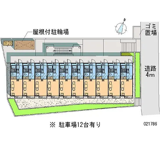 ★手数料０円★さいたま市西区三橋５丁目 月極駐車場